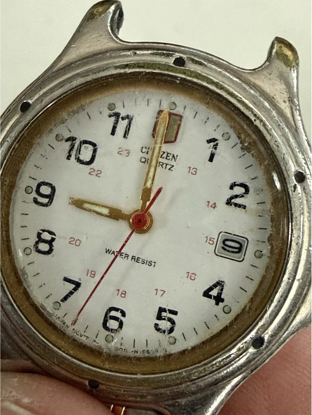 Citizen Railroad 6110-S37633 Mens Two-Tone Stainless Steel Quartz ( Untested )